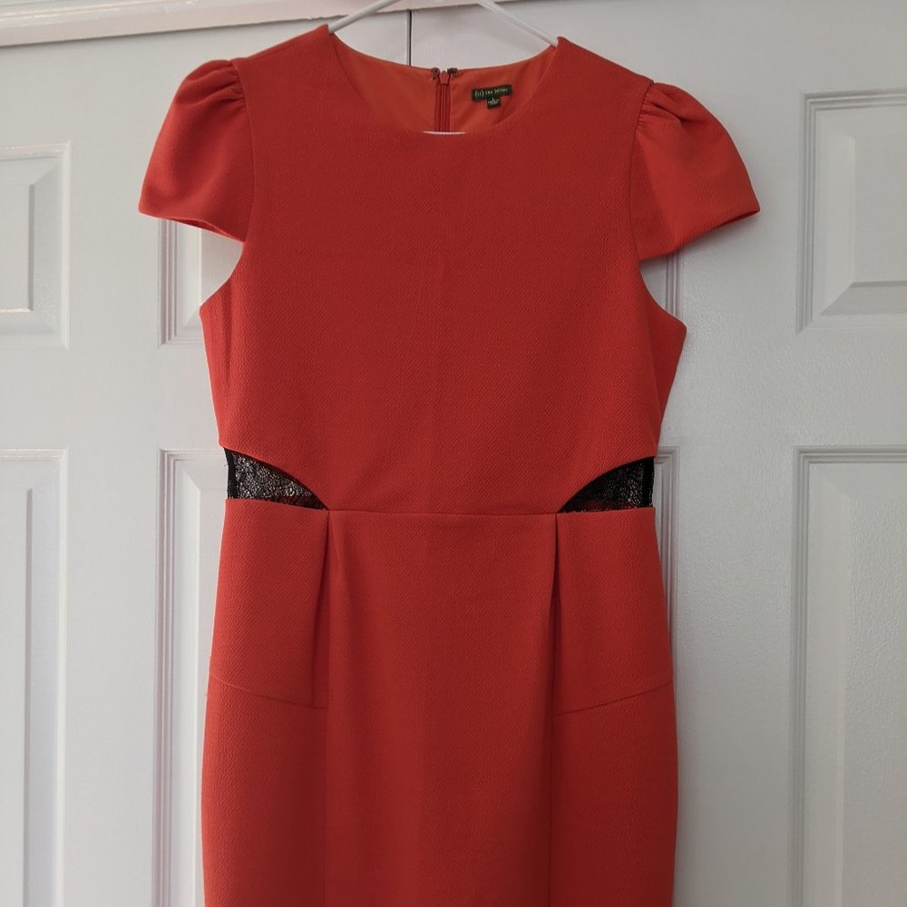 {tl} The Letter Capsleeve Midi Dress with Cutouts
